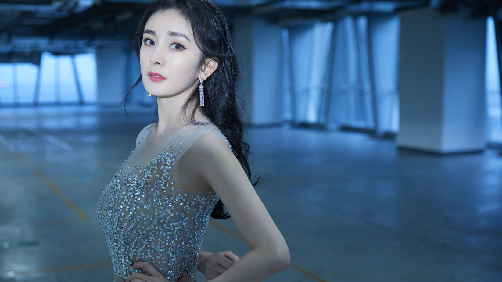 杨幂2019微博之夜采访